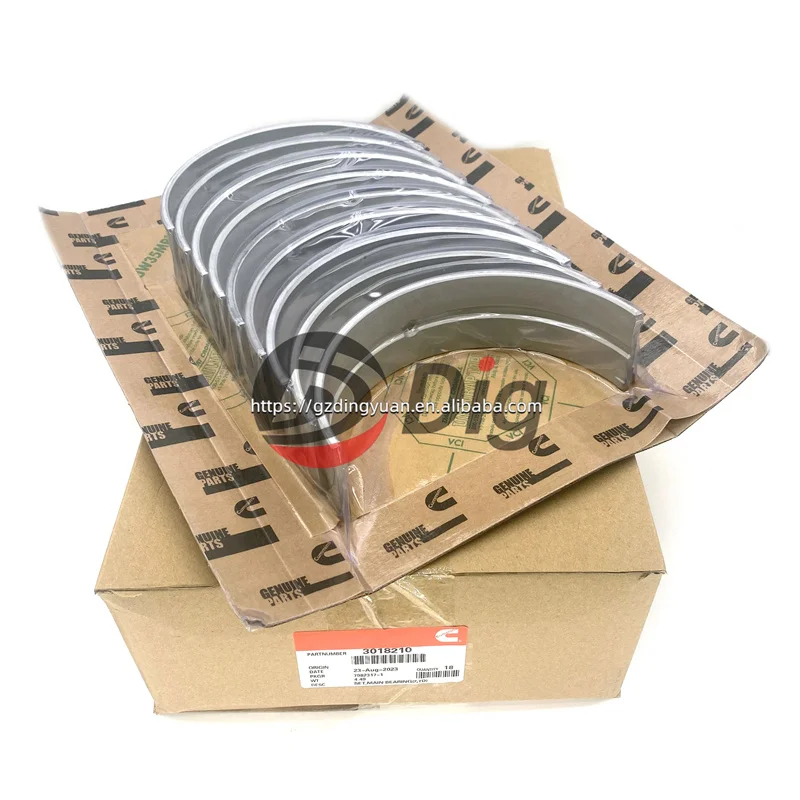 Diesel Engine Repair Parts K50 KTA50 Main Bearing Set for Cummins 3018210