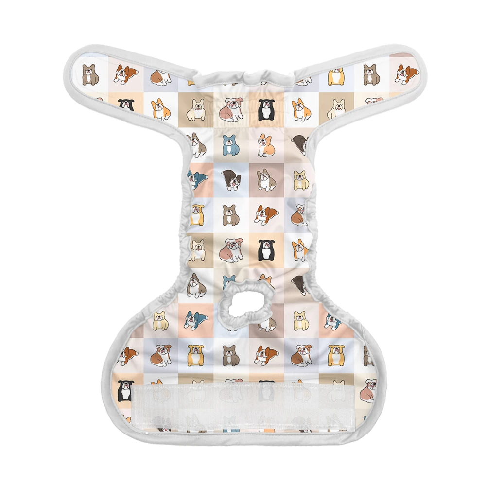 Reusable Dog Diaper Pant Physiological Pants Washable Female Girl Dogs Shorts Pants Absorbent Pets Underwear Sanitary Panties