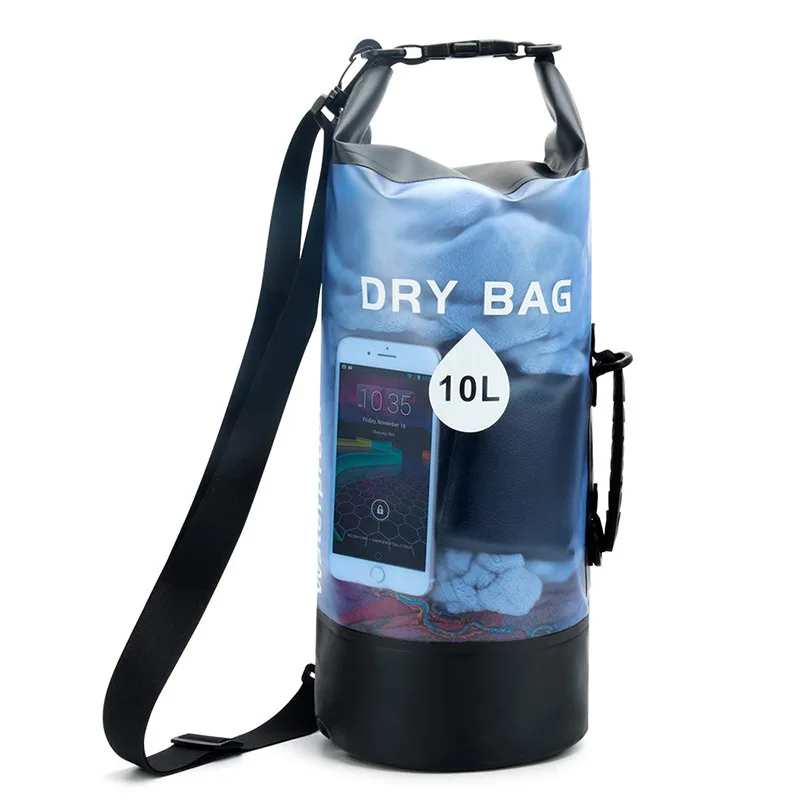 Wholesale Manufacture Outdoor Travel Gym Floating Fully Waterproof Pvc 40l Heavy Duty Dry Duffel Bag For Boating Kayaking