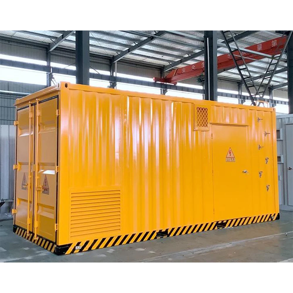 factory price IEC standard 630 kva 800kva 10kv 33kv outdoor box substation with HV switchgear and transformer