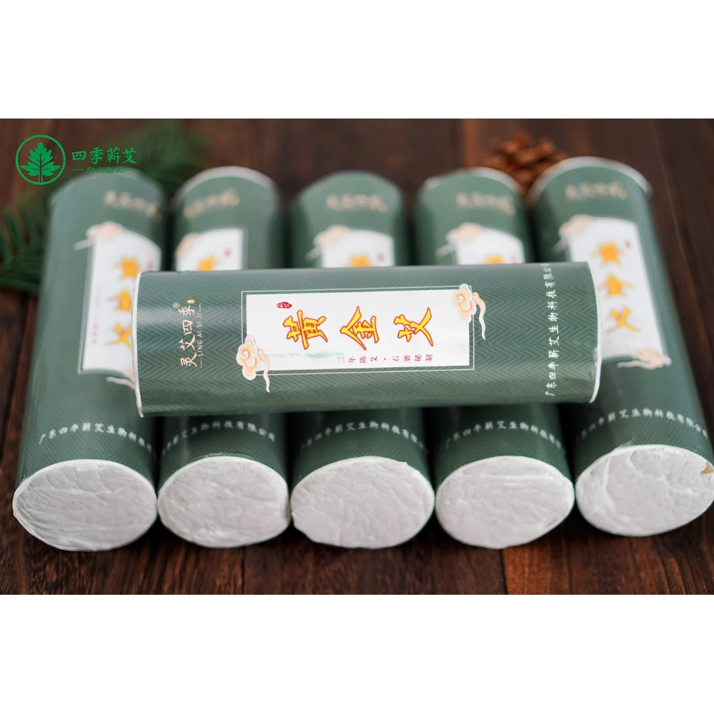Pure natural moxa sticks are moxibustion products that quickly penetrate the meridians through the body surface