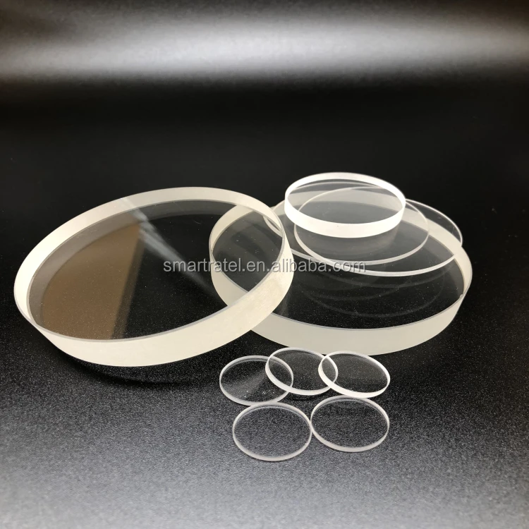 High quality transparent uv quartz glass plate fused silica block