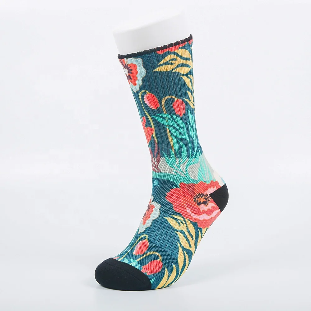 Сублимационная 3D цифровая печатная машина для мужчин спортивные новые носки под заказ