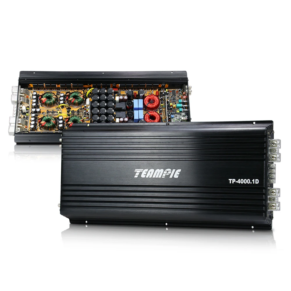 Teampie Amp Car Monoblock Amp TP-4000.1D Class D Amp Car Korea Car Amplifier