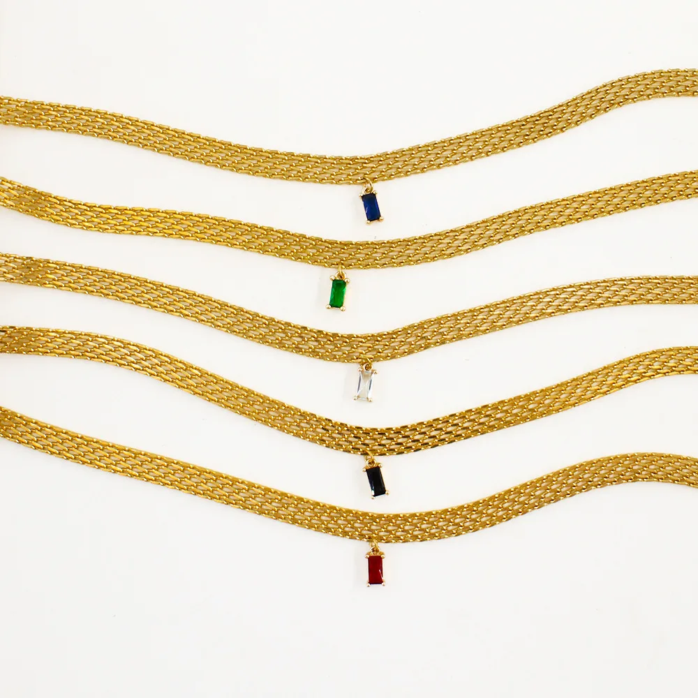 2023 European and American Stainless Steel Necklace Personality Name Letter JESUS Cross Jewelry Believer Religious Necklace