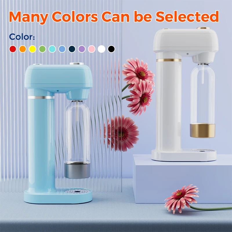 1L Desktop Portable Smart Sparkling Water Seltzer Soda Water Maker