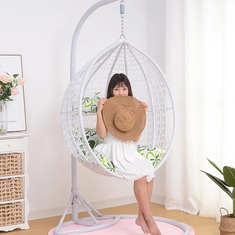Source manufacturer cheap swing chair garden balcony water drop outdoor courtyard creative wicker hanging