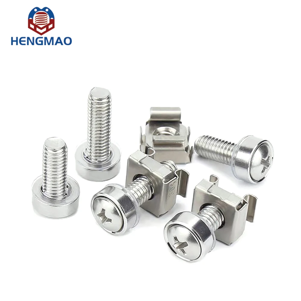 High Quality SS304 SS316 M4 M5 M6 M8 M10 Cage Nuts