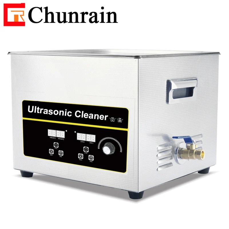 22liter ultrasound bath CR-080STP high power for metal parts degrease,heavy oil remove ultrasonic cleaner with Power adjustable