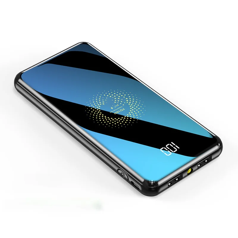 Faman New Arrival QI Wireless 10000mAh Mobile Phone Wireless Power Bank