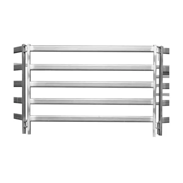 Galvanized livestock panel 16 foot au bull pen cattle panels with gate for sale