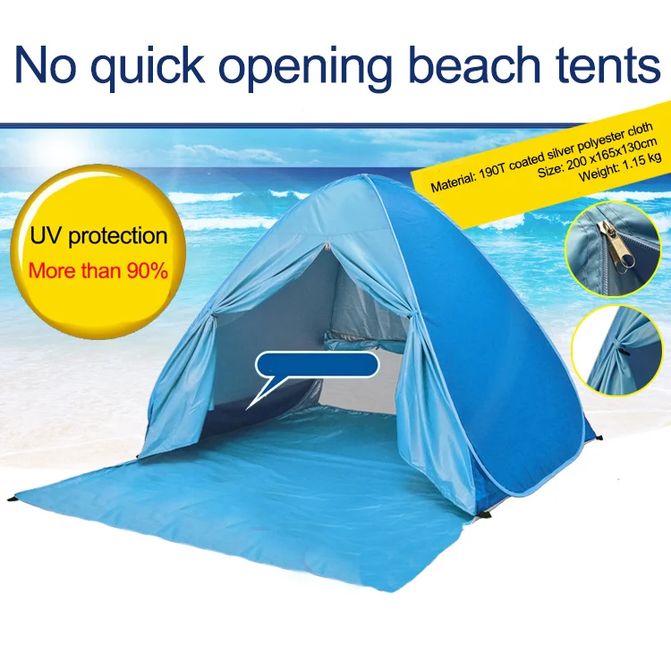Portable Pop Up Baby Beach Tent With Pool Pop Up Baby Beach Tent Waterproof Camping lightweight