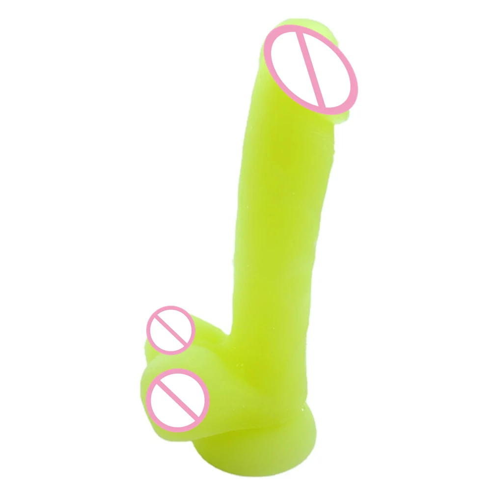 Best Selling Products 2024 Sextoy Buy Artificial penis silicone flexible glowing dildo for women