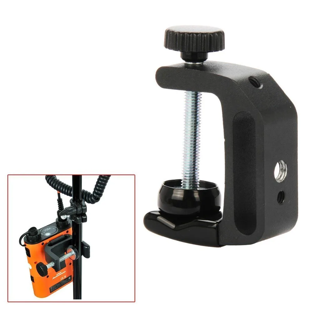 Hot Sale Photography Flash Holder Bracket Q-type PB960 Battery Fixed Clip for Camera Tripod Stand Accessories