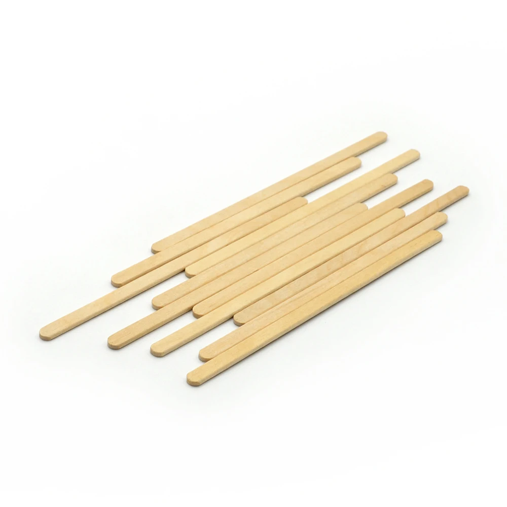 140mm Disposable wooden Stirrer wooden coffee stirring stick
