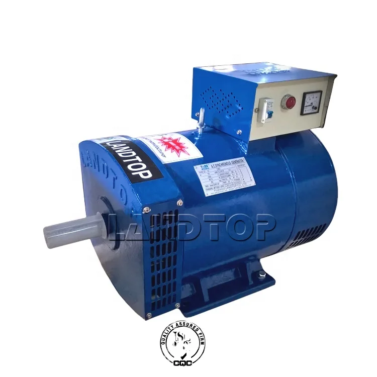 15kw 20kw 24kw 30kw Alternator ST/STC 100% Copper 70% copper Brush Alternator Generator 220v 380v 400v ac electric motor
