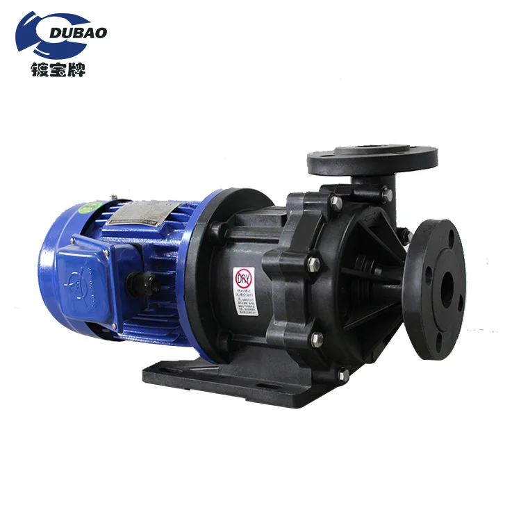 1hp Leakproof Chemical Anticorrosion Magnetic Pump For Acid Liquid Transfer