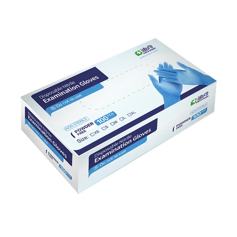 Disposable Nitrile Gloves Printed Food Gloves Nitrile Nitrile Gloves Powder Free