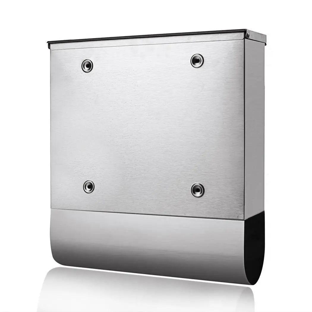 mailbox stainless steel residential smart parcel drop metal Post Box waterproof wall mount