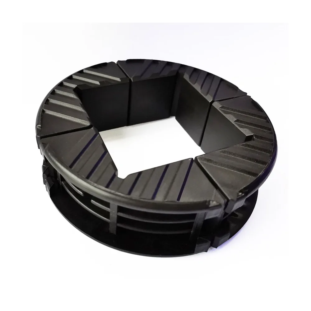 1 Inch Black Plastic Lashing Corner Protector for Cargo Lashing Straps Small Plastic Corner Guards