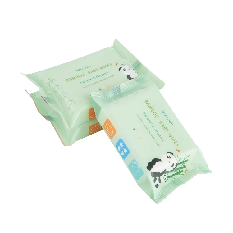 moisture bamboo baby wipes mouth and hand cleaning biodegradable Wet Baby Wipes high quality bamboo wet wipes