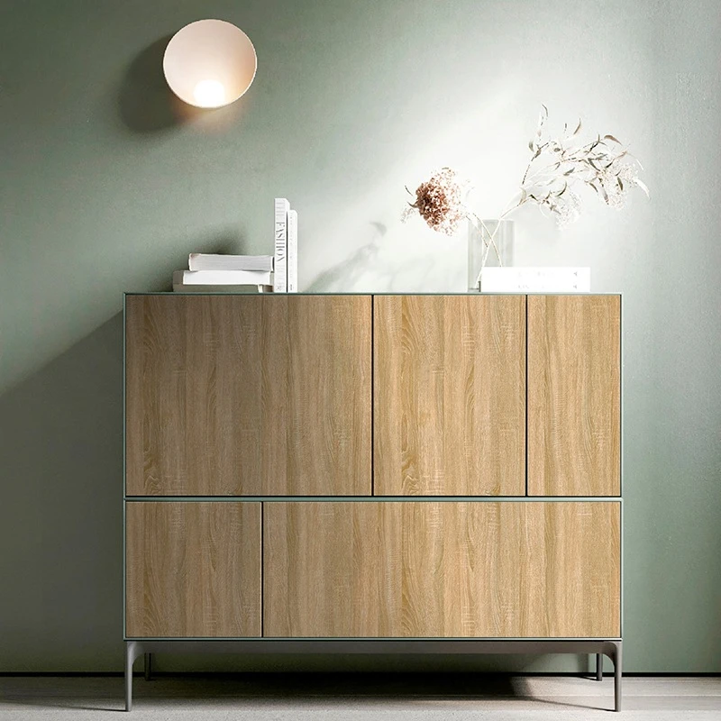 Thickened Wood Grain Wallpaper Wall Only Self-adhesive Waterproof Cabinet Desktop Non-marking Furniture Renovation Sticker