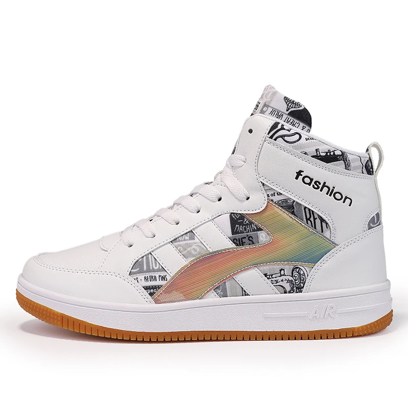 
China Manufacturers New Arrival White Fashion Casual Sports Men Shoes Sneakers 