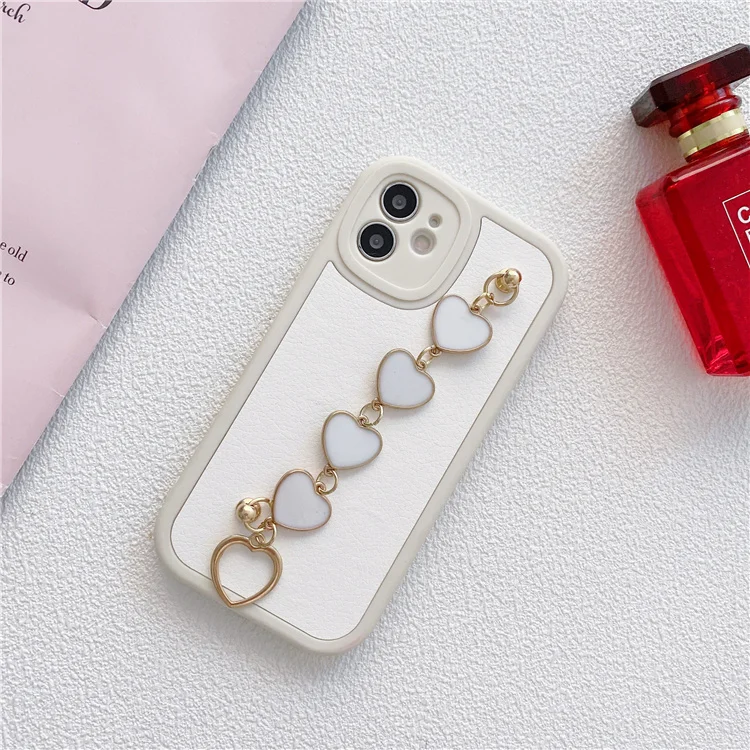 hot selling phone charm strap cute love heart shape phone chain charm,charms for phone case