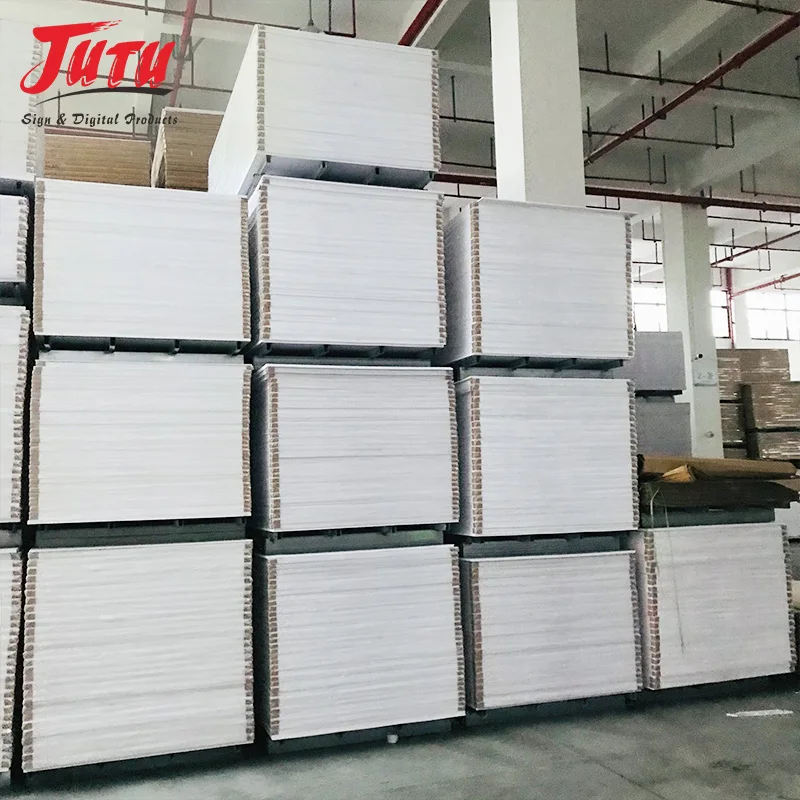 JUTU Factory Price UV Printing High Density White 1-30mm Plastic Forex Celuka Free PVC Foam Sheet Board For Kitchen Cabinet