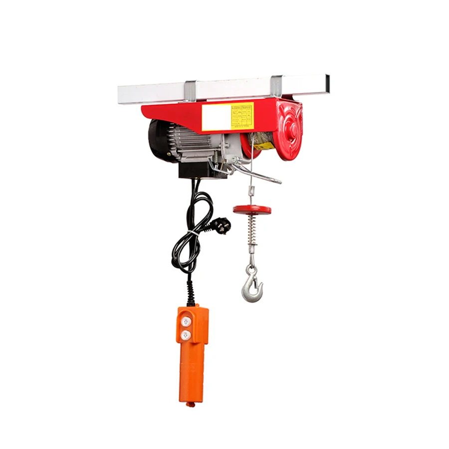 Factory Direct Sales Capacity 100kgs-1200kgs 250 Kg Mini Electric Wire Rope Hoist