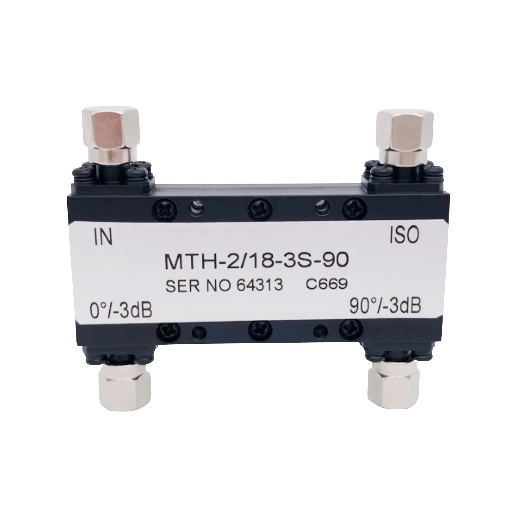 Hot 2000-18000MHz directional coupler 3dB 90 degrees Bridge Coupler