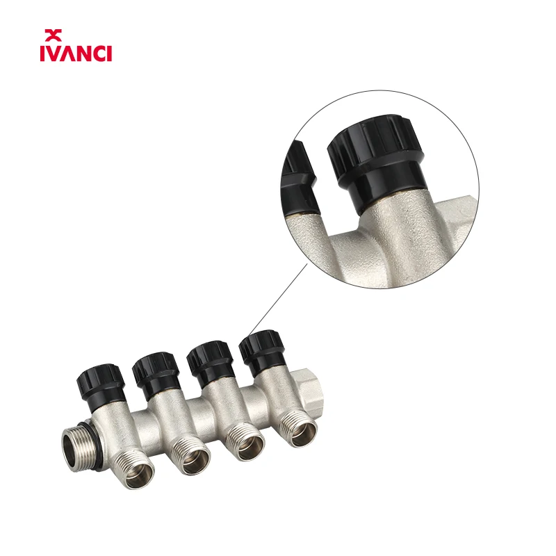 IVANCI 4 way manifold water distribution plumbing manifold