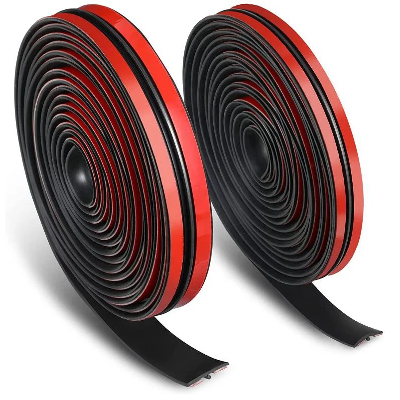 Car Rubber Seal Strips Auto Seal Protector Sticker Window Windshield Roof Rubber Sealing Strip Noise Insulation Accessories