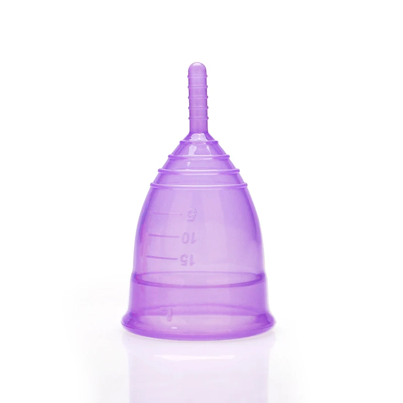 Stock Wholesale Silicone Menstrual Cups L/S