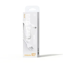 KINGLEEN K27/K28/K29s 2021 New Design 1-Meter Micro/iph/type-c Mobile Phone 3.1A USB Data Cable Fast Charging Android USB Cable