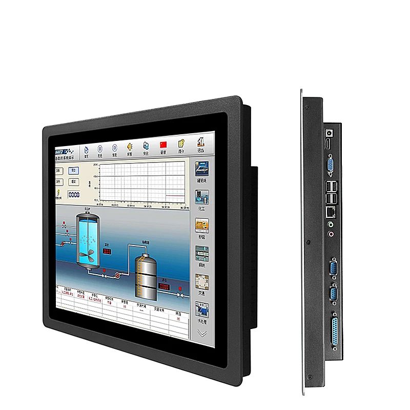 10.4/15.6/18.5 inch i3 i5 i7 i9 embedded pc industrial panel waterproof  tablet  linux laptop industrial computer