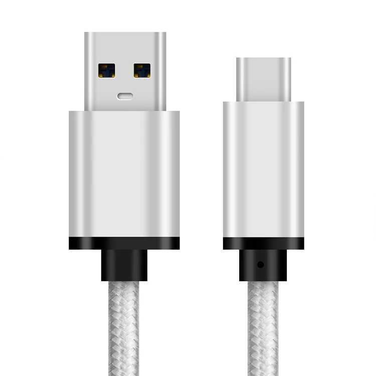 Нейлоновый Плетеный USB C кабель для зарядки телефона Samsung Galaxy S20 S10 S9 S8 Plus Note