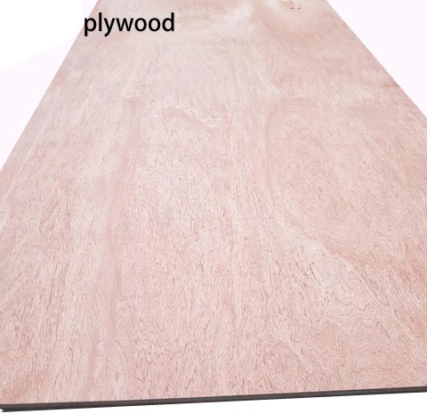 Linyi Customize Cheap Best Quality 18mm Commercial Okoume plywood For furniture