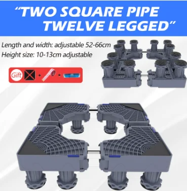 Washing Machine Holder Universal Mobile Fridge Stand Movable Refrigerator