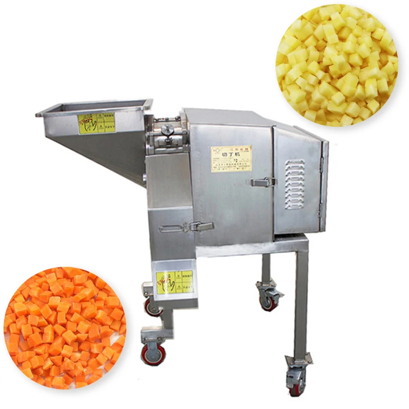 Industry Greens Vegetable Cutter Machine Cabbage Pepper Carrot Potato Cutting Machine Dicing Machine