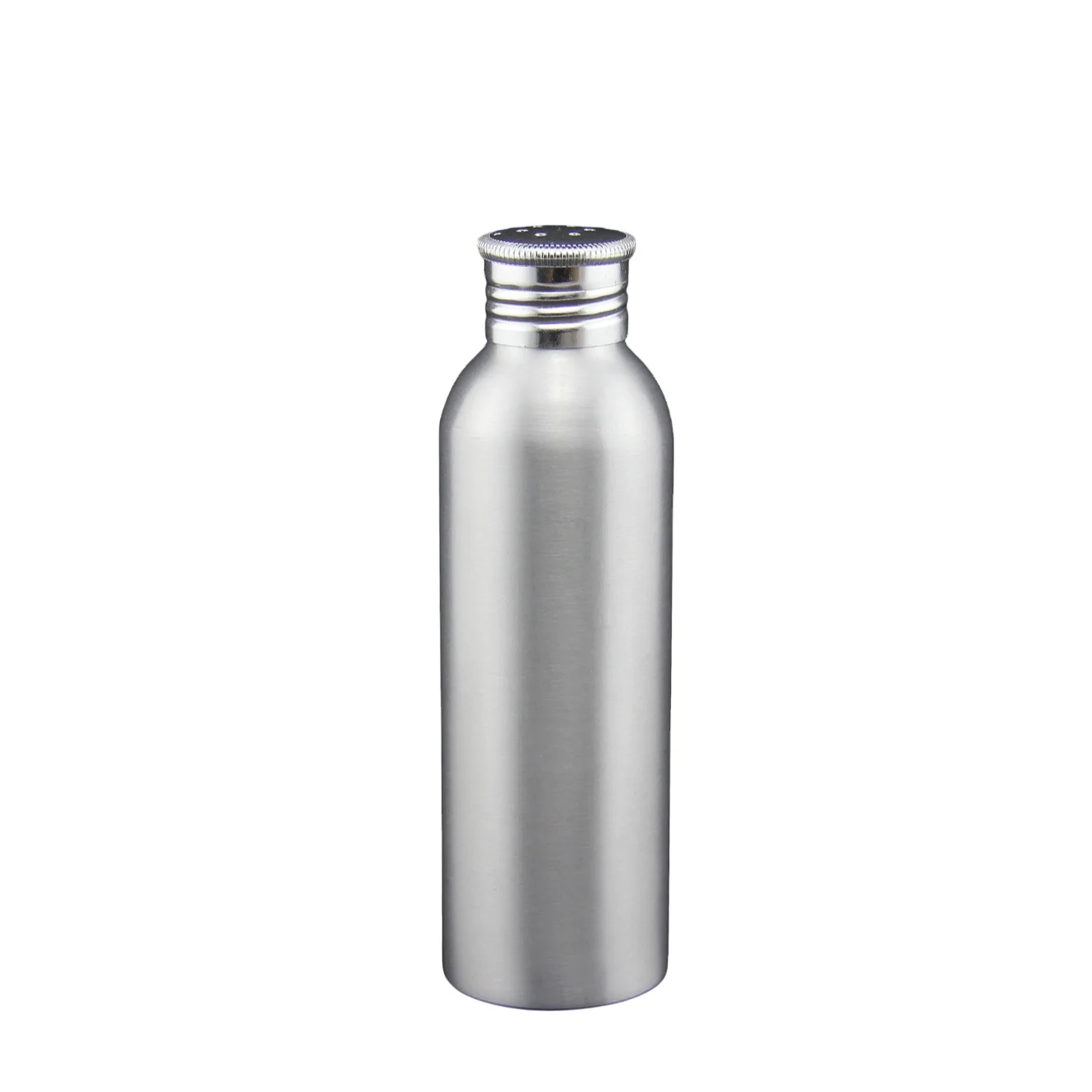 Wholesale 250ml refillable aluminum perfume bottle portable aluminum cosmetic essential oils bottles