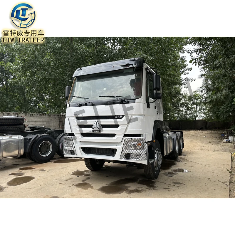Новая шина Sinotruk Howo 6*4, 10 колес, 375 л.с., новая кабина, тягач, тягач, б/у, цена на продажу