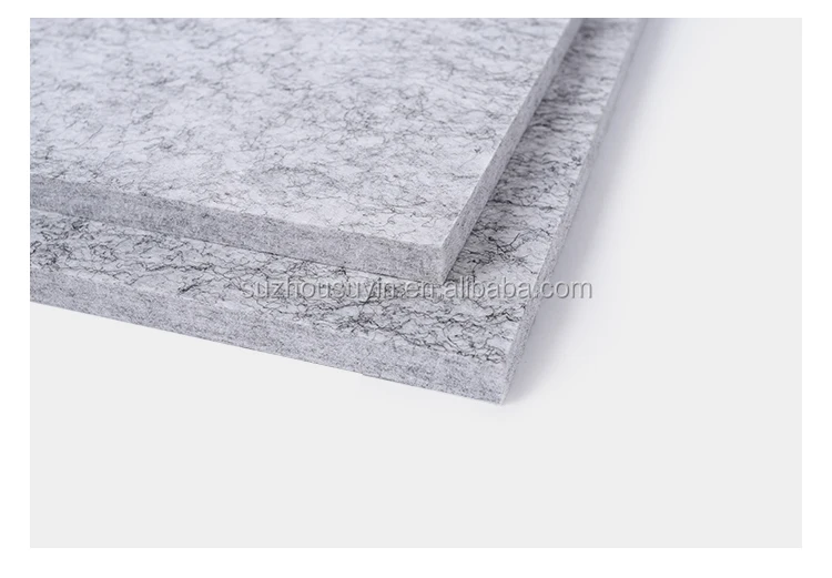 Hot Selling 9mm EN ISO 11925 Sound Insulation Acoustic Absorption Panel For Indoor Decoration