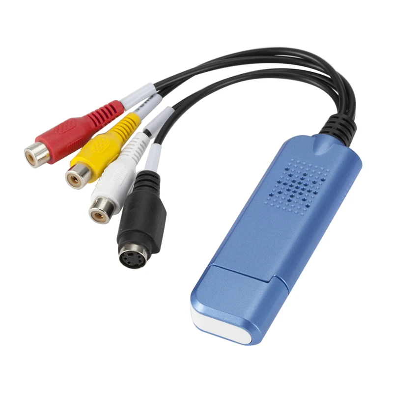 Адаптер AV RCA-USB 2 0 для аудио-и видеозахвата DV/TV/VHS/DVD AudioDVD видеоконференции и