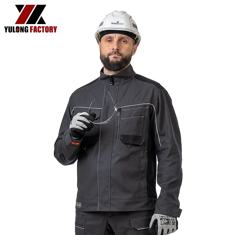 Оптовая продажа, профессиональная рабочая одежда с длинным рукавом для России