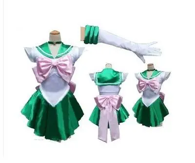Sailor Moon Mars  Mercury Jupiter Venus Red Sailor moon Costume Cosplay Uniform Fancy Dress ecoparty