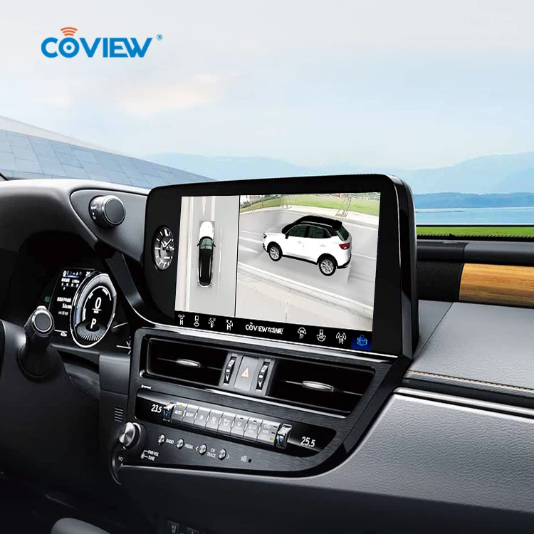 Coview 2D 3D HD 1080P 360 Car Parking Camera Car Reversing Camera Car 360 Degree Camera Bird View Security System