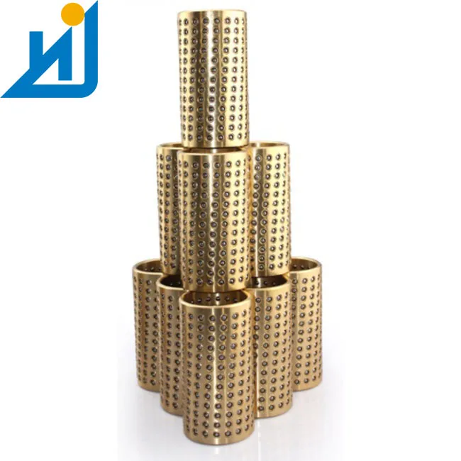 Aluminum brass POM steel ball bushing Bearing ball cage 28*60mm