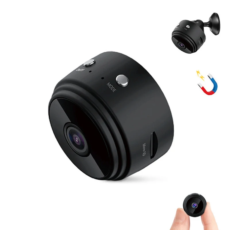 Мини-шпионская камера видеонаблюдения HD 1080 скрытая беспроводная Wi-Fi