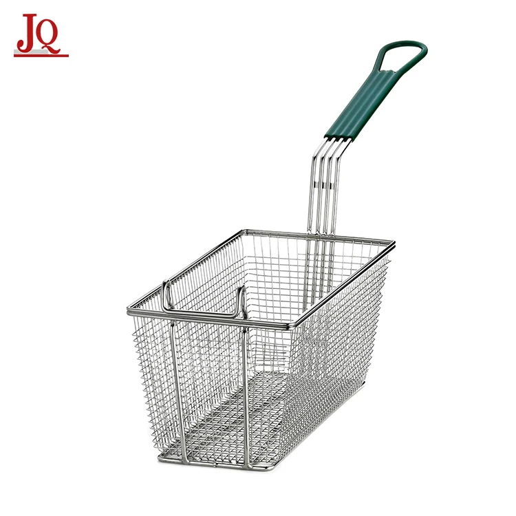 High quality fat fryer iron wire metal deep fry serving basket for french fries